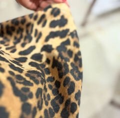 Mini Leopar Desen Keten Elbise