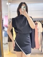 Siyah Orijinal Marka Model Tulum Elbise