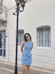 Mavi Punch Jean Elbise