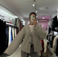 Buklet Kaşe Ceket