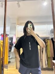 ''NOT FOR YOU'' Baskılı T-Shirt Siyah