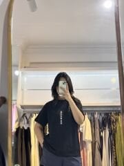 ''NOT FOR YOU'' Baskılı T-Shirt Siyah