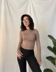 Parmak Geçirmeli Bluz